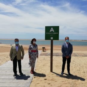 Cs valora que las banderas azules y el sello Andalucía Segura convierten Cartaya en referente de destino turístico seguro